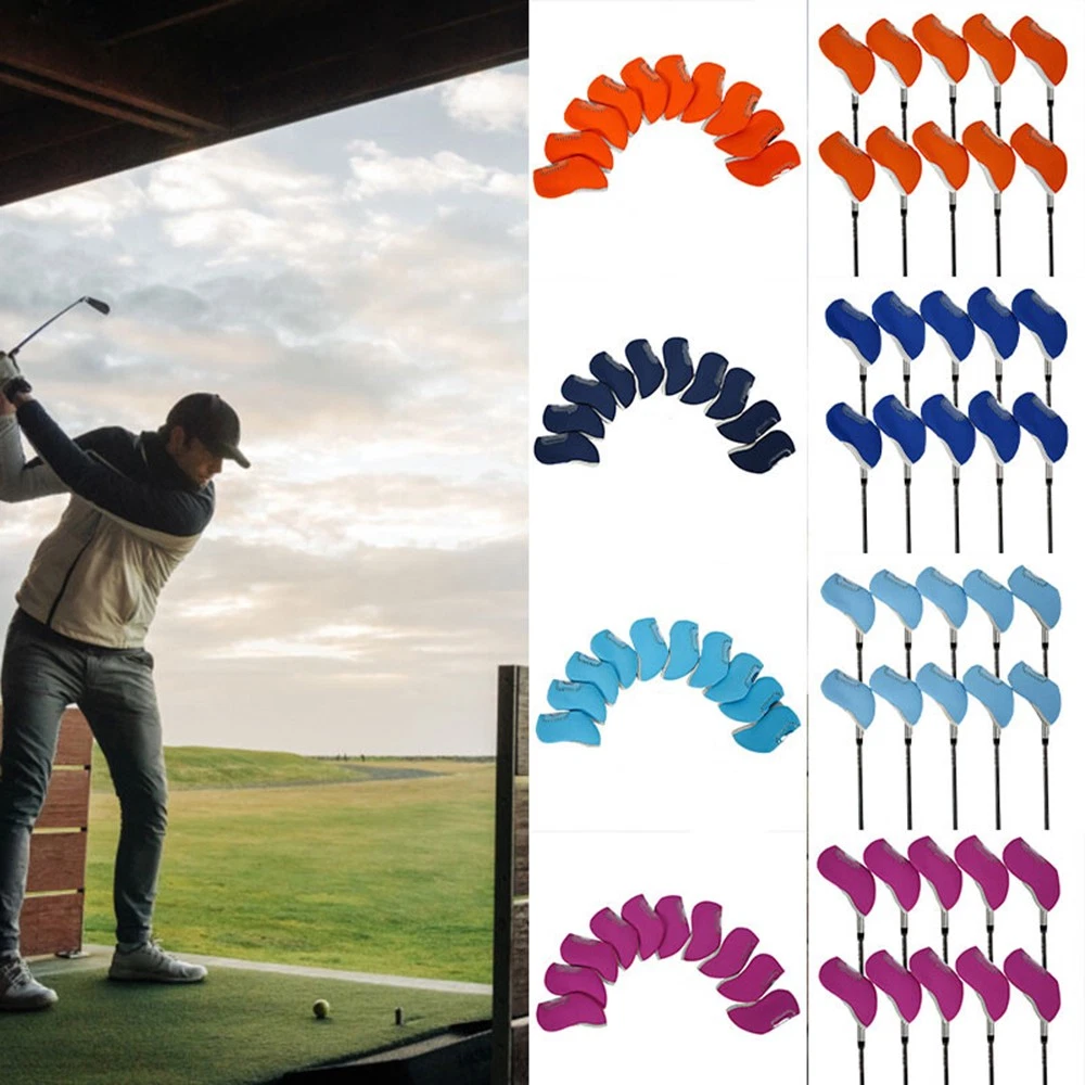 Golf Equipment Cabinet - Şeffaf Görünür Başlıklar 10 Adet Golf